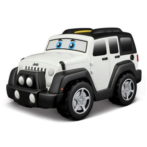 BB JUNIOR Toy Car Jeep Touch &amp; Go Jeep Wrangler - Yellow