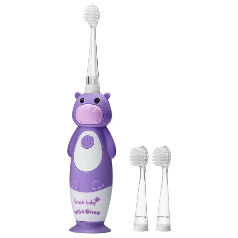 Brush Baby Brush-baby New WildOne Hippo Rechargeable Toothbrush