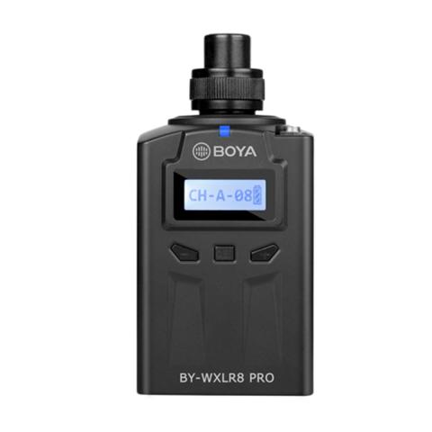 Boya Wxlr8 Plug-On Xlr Transmitter For Boya By-Wm6 And By-Wm8 Uhf Wireless Microphone System.