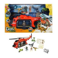 Chapmei Dino Valley 6 Big Jaw Copter Playset