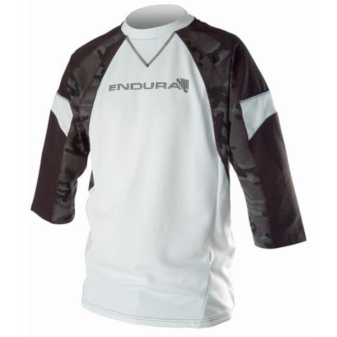 Endura MT500 Burner Shirt 3/4 - Large - White