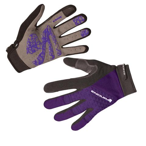 Endura Women Hummvee Plus Glove - Small - Purple