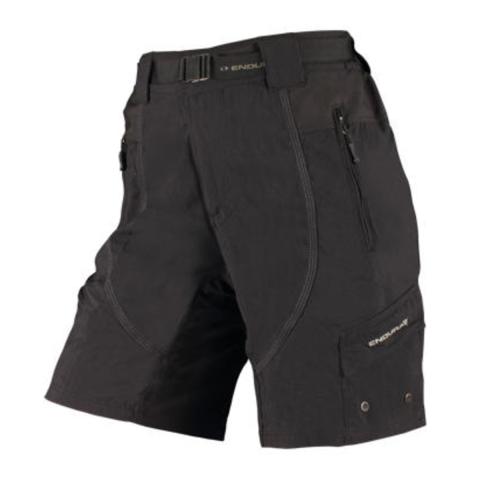 Endura Wms Hummvee Shorts - XS - Black