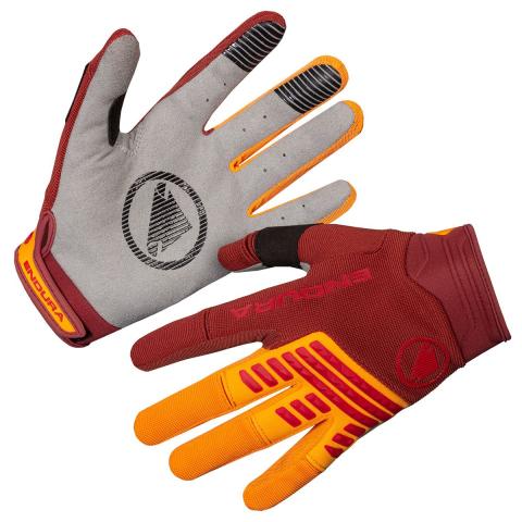 Endura Singletrack Glove, Large, Tangerine