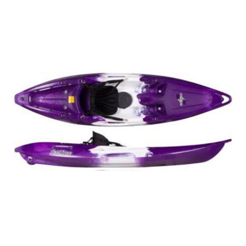 Feelfree Nomad Single Sit on Kayak with wheel, Purple/White/Purple