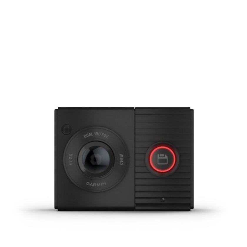 Garmin Dash Cam Tandem Compact Dual-Lens Dash Camera With Two 180-Degree Lenses That Record In Tandem