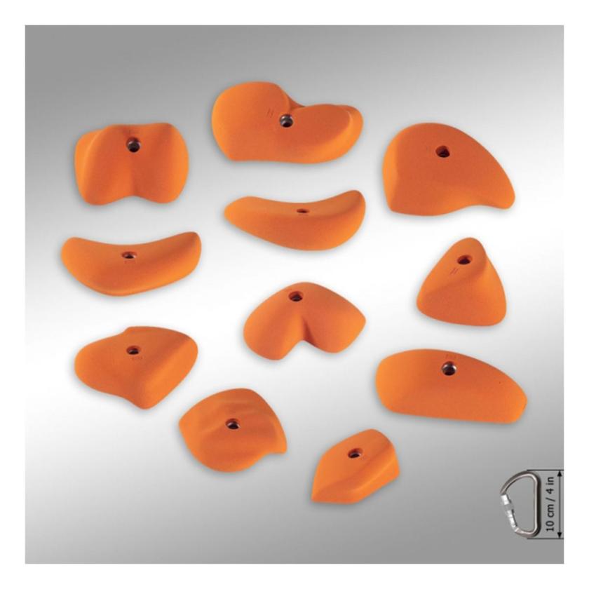 HRT SPANK ME!, Fluoro Orange, 11 Pieces Set