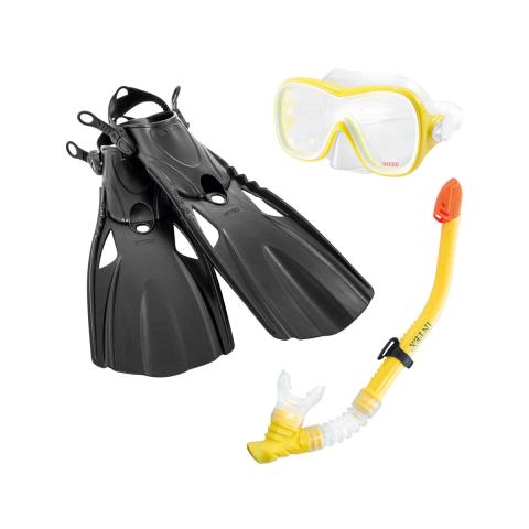 Intex Swimming Set (Mask, Snorkel and Fins) 8+ yrs