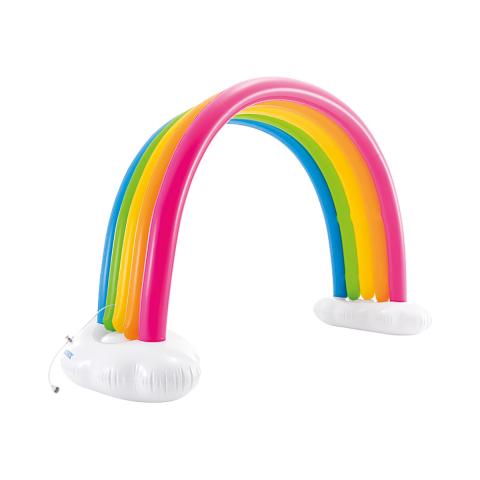 Intex Inflatable Rainbow Cloud Outdoor Sprinkler Ages 3 &amp; Up