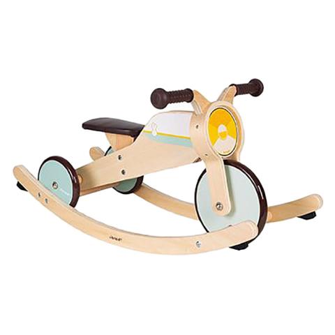 Jurato Janod - Wooden 2-In-1 Rocking Tricycle