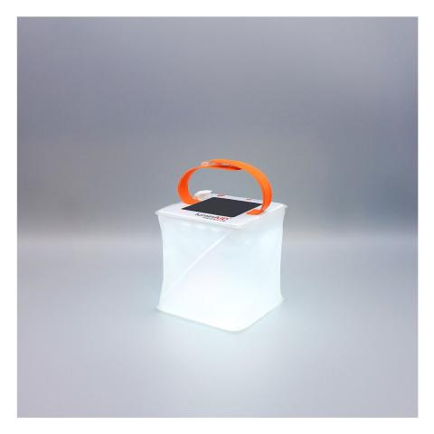 LuminAID PackLite Nova USB - Solar Inflatable Lanterns - White for Ultimate Utility