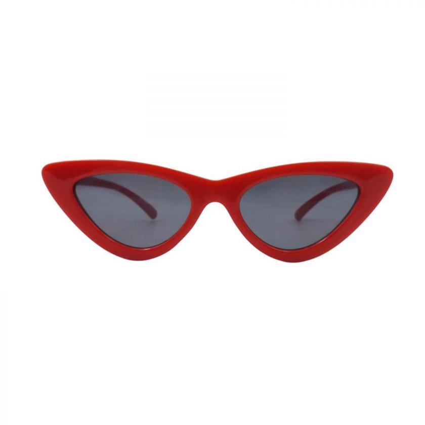 Ocean Glasses Mahattan- Shiny Red Frame With Smoke Lens