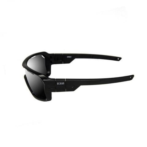 Ocean Glasses Chameleon- Shiny Black With Smoke Lens With Black Nosepad