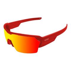 Ocean Glasses Race- Matte Red With Revo Red Lens And Red Nosepad