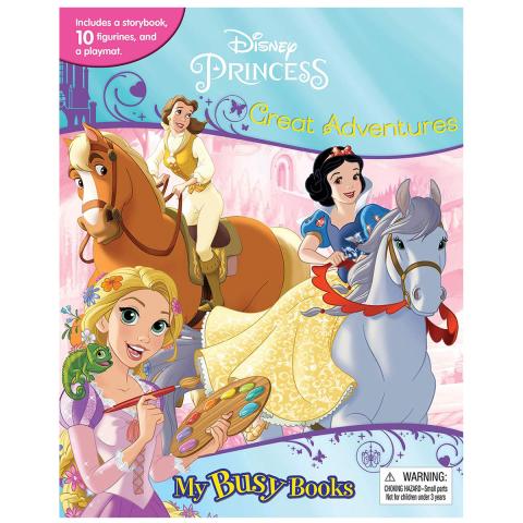 Phidal Disney Princess Great Advent. My Busy Books - Multi Color
