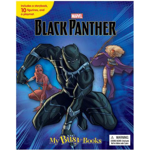 Phidal Marvel Black Panther My Busy Books - Multi color