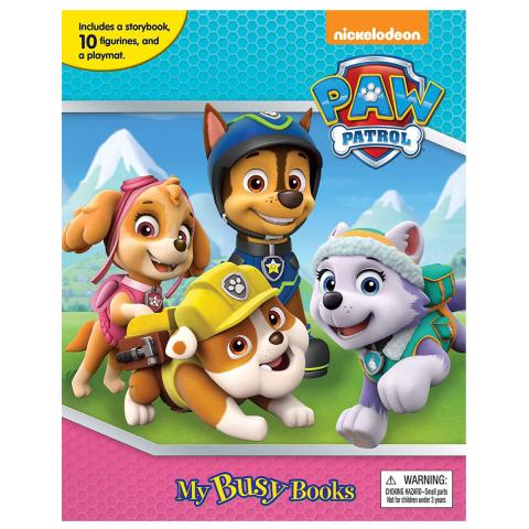 Phidal Paw Patrol Girls My Busy Book - Multi color