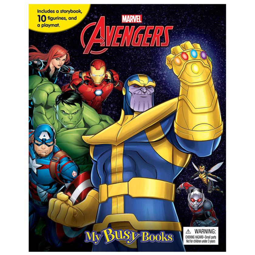 Phidal Marvel Avengers Infinity War My Busy Books - Multi color