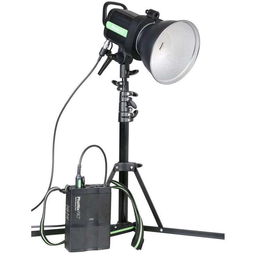 Phottix Photo &amp; Studio - Indra500Lc Ttl Studio Light And Battery Pack Kit (Eu &amp; Uk)