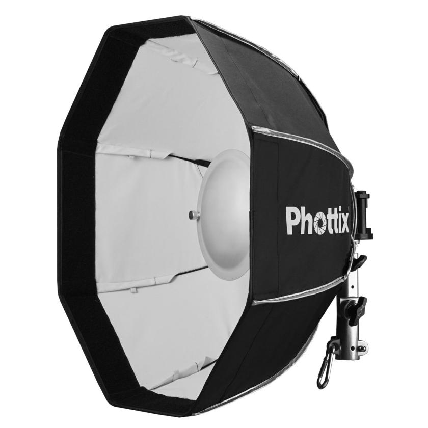Phottix Photo &amp; Studio - Spartan Beauty Dish (70Cm, 28&quot;, White)With Bowens Ring