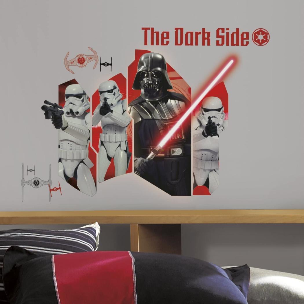 Roommates Star Wars Classic Darth Vader &amp; Stormtroopers P&amp;S Wall Graphic Wall Decals