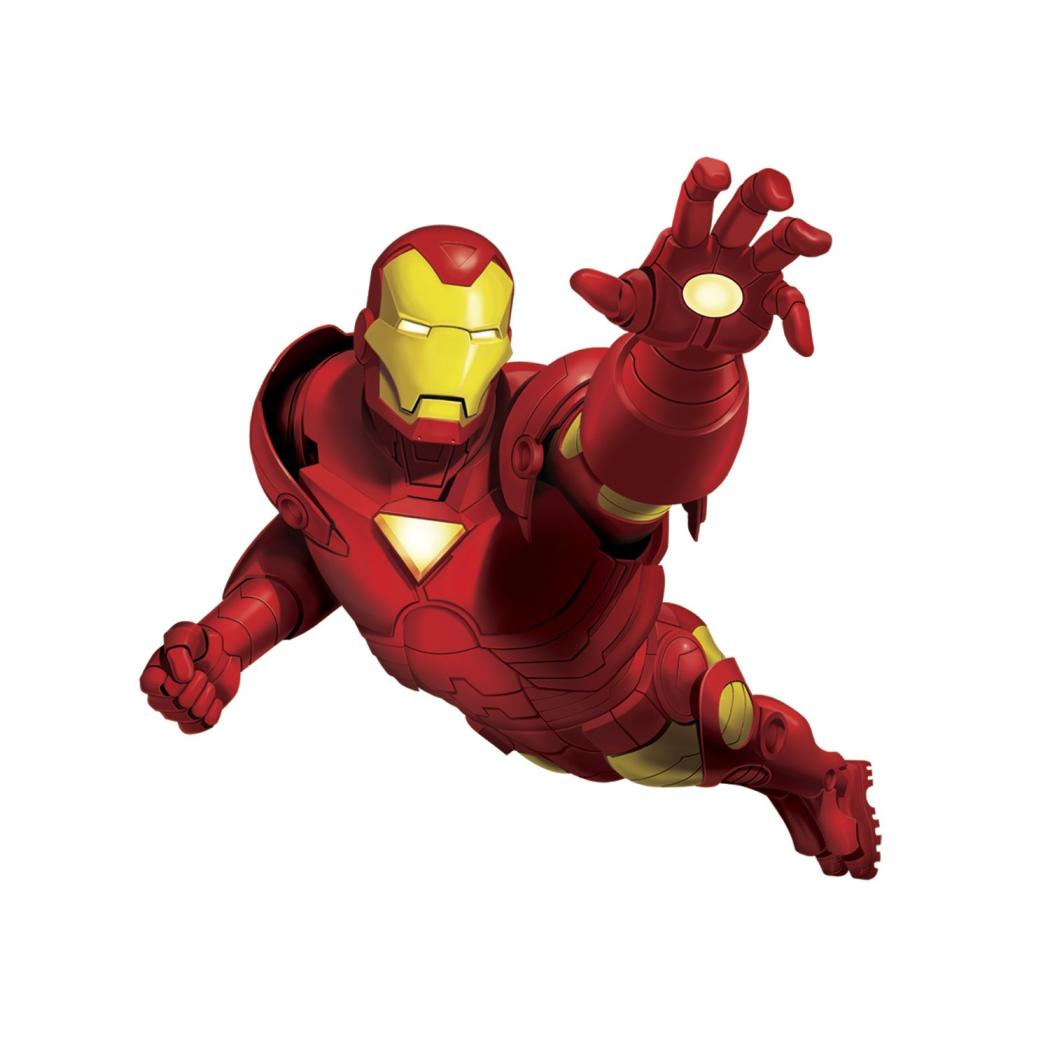 Roommates Ironman Giant Applique Wall Decals