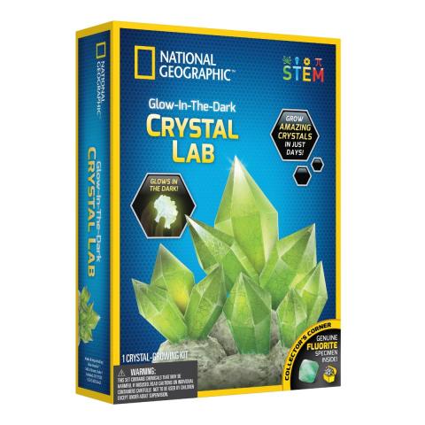 National Geographic NG GLOW-IN-THE-DARK CRYSTAL LAB