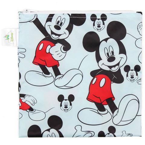 Bum Kins Mickey Mouse Single Reusable Snack Bags - Large