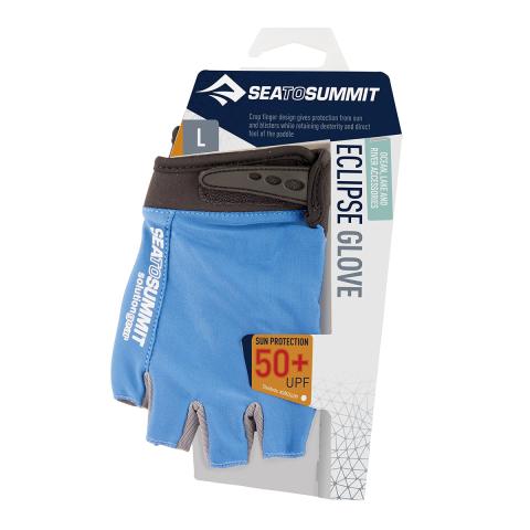 Sea to Summit S2S Eclipse Gloves with Velcro Cuff Large - Blue