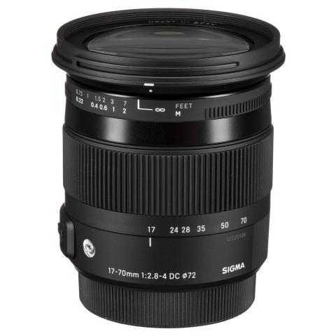 Sigma 17-70/2.8-4 Dc Macro Os Hsm -(C) Art Lense for Canon