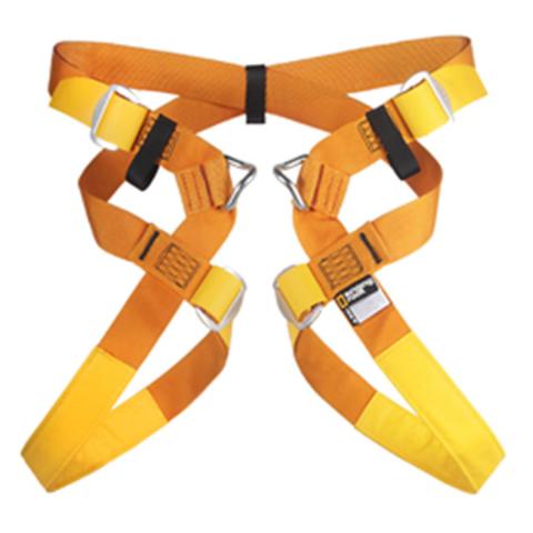 Singing Rock Camping Digger Light- Speleo Harness- Uni Size- Orange/Yellow