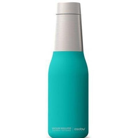 Asobu ASOBU Oasis Vacuum Insulated Double Walled Water Bottle Turquoise  600 ml