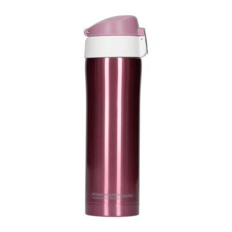 Asobu ASOBU Diva Insulated Vacuum Beverage Thermos Container Pink White