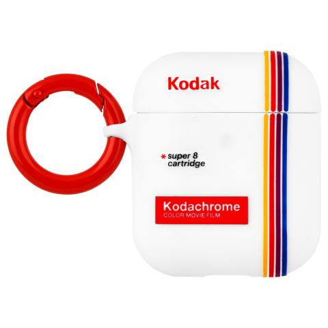 Case-Mate CASE-MATE Kodak AirPod Case - Striped Kodachrome Super 8