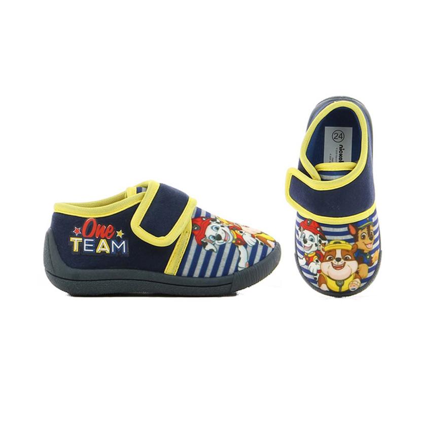 Nickelodeon Paw Patrol Boys Slip On Shoes - Blue/Yellow S/28 - Pw006373