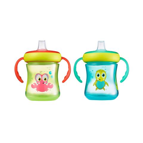 The First Years Soft Spout Trainer Cup (Boy) 2Pk 7Oz