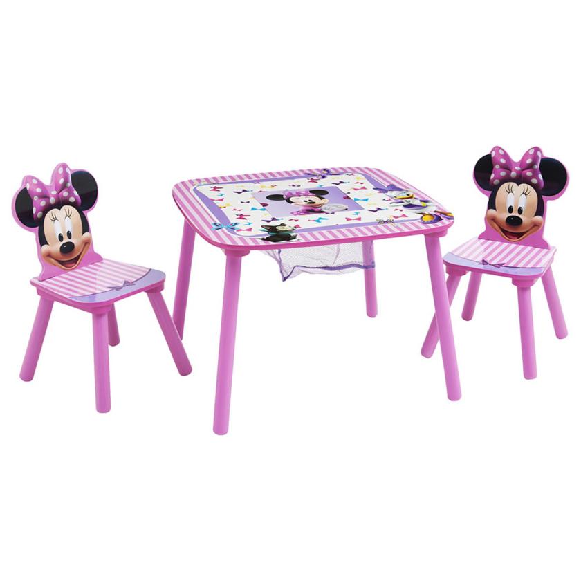 Delta Furniture Minnie Mouse Table &amp; Chair Set W/ Storage