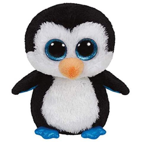 TY Beanie Boos Penguin Waddles Wht/Blk Reg