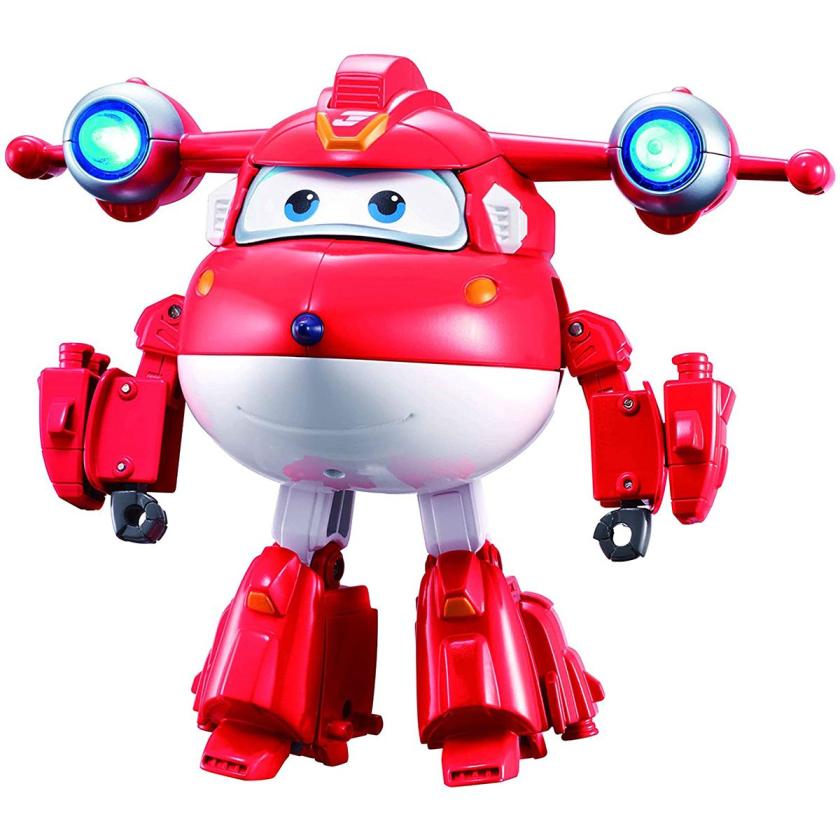 Toypro Super Wings - Deluxe Transforming Super Charged Jett