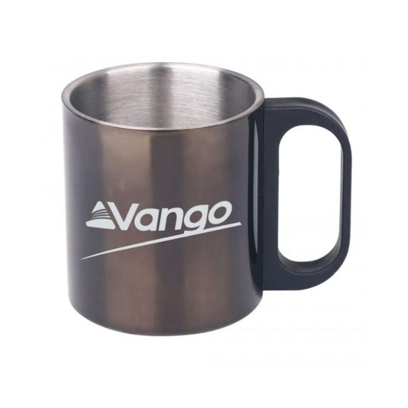 Vango Mug- 230Ml- Stainless Steel- Gunmetal