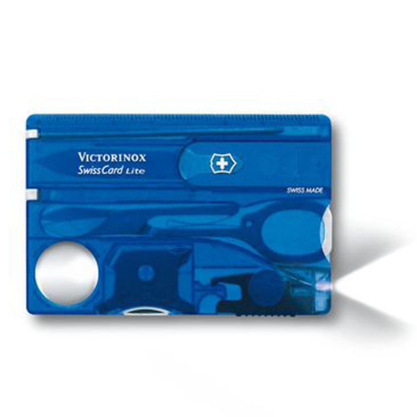 Victorinox Swisscard Lite Blue Translucent