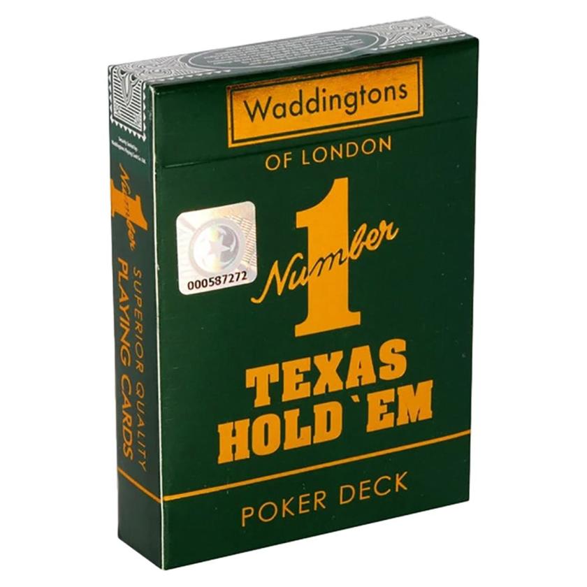 Wmoves Waddingtons - Number 1 Texas Hold Em Playing Cards