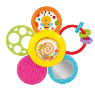 Winfun Baby Toy Daisy Spin Ratte N Teether
