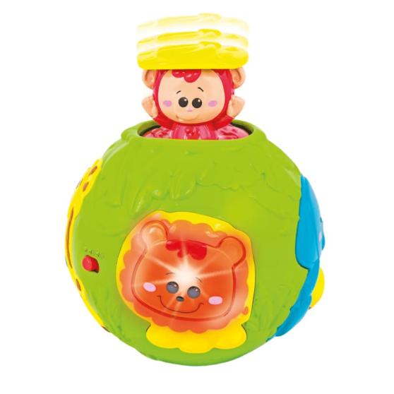 Winfun Baby Toy Roll N Pop Jungle Activity Ball