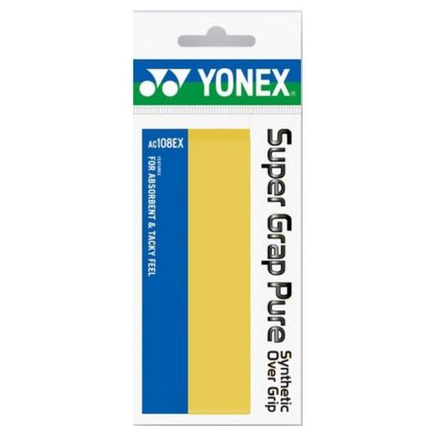 Yonex Ac108Ex Super Grap Yellow Racket Tape