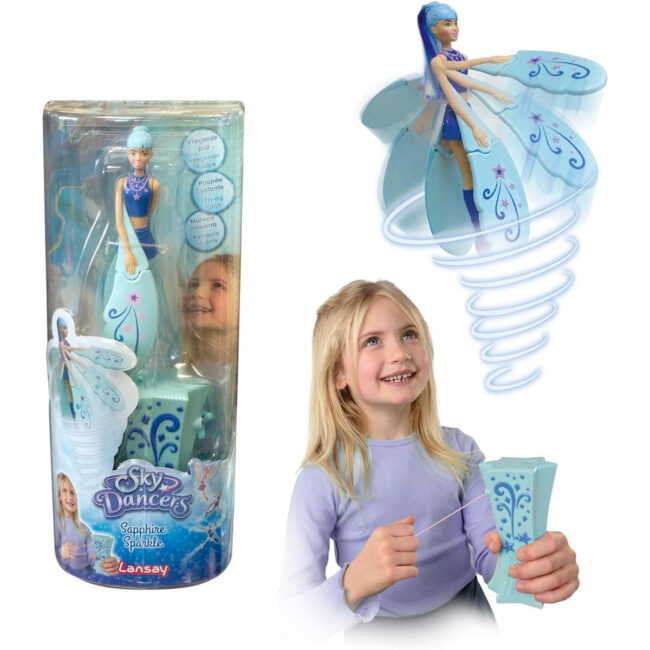SPRM-30004-01 Lansay Sky Dancers Sapphire Sparkle Flying Doll Ages 6 and Above in UAE