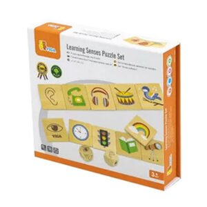 Viga Learning Senses Puzzle Set 37pcs
