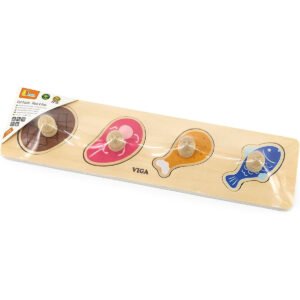 VIGA Flat Puzzle Meat Fish