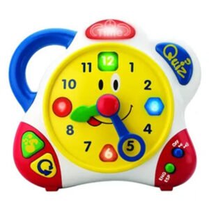 Happy Kids Little Learner Bilingual Learning Clock Electronic Toy