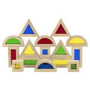 Viga Large Colour Blocks Set 16pcs